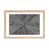 Papier d'angle ouvert en bois naturel