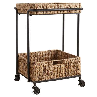 Hayllar Metal Bar Cart