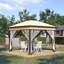 Atzhiry 3.3m x 3.3m Metal Pop-Up Gazebo-1684786713