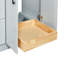 Meuble-lavabo rectangulaire simple de 94 cm (37 pouces) décalé vers la droite, avec comptoir en marbre blanc de Carrare de 3,8 cm (1,5 pouce) d'épaisseur et finition grise.-1700577018-1700577021