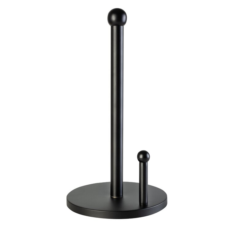 Steelware Central steelware central paper towel holder stainless steel  countertop free standing matte black