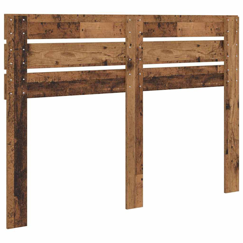 Slat Headboard, EU Double - 140 x 200 cm, Old Wood