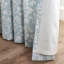 Brooke Floral Lined Eyelet Curtains-110163591-110163589