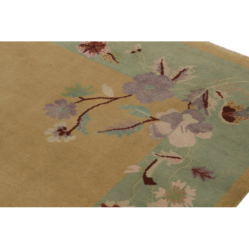 Hand Knotted Wool Area Rug