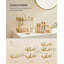 Organisateur de maquillage, comptoir à 3 niveaux, personnalisable, 2 types d'accessoires, porte-bijoux, pour meuble-lavabo, cadeau-868851804