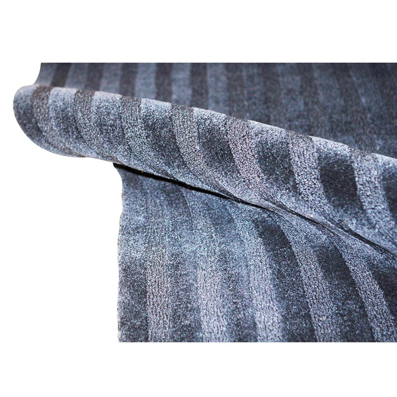 Hand Woven Wool Striped Area Rug