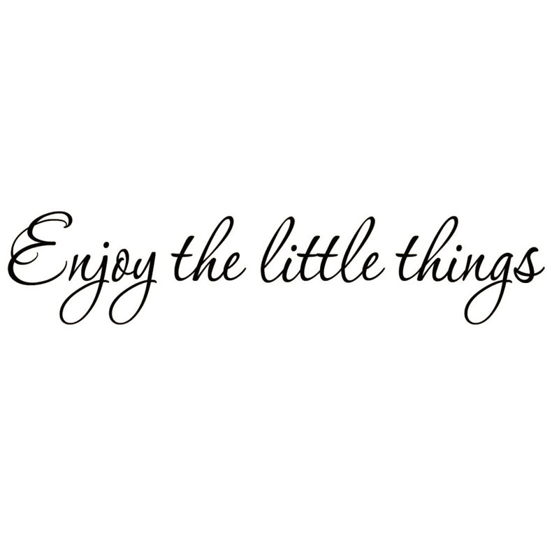 Dorcas Text & Numbers Wall Decal, 4.5" x 22"