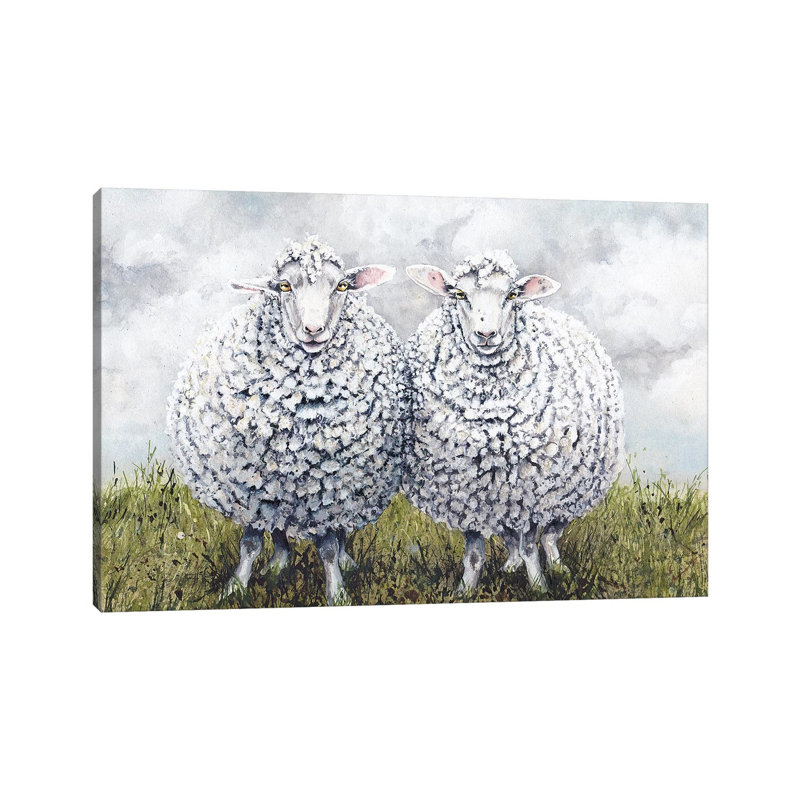 « Say Hello, Ethel » par Maggie Vandewalle, reproduction d’art, Toile tendue, H 18 po x l 26 po x P 1,5 po, Pas de tapis