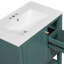 Meuble-lavabo de style transitionnel 30 po avec lavabo en céramique