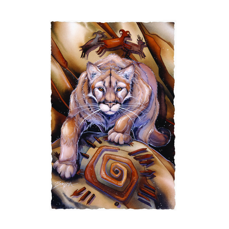 Art mural sur toile tendue - «Make It Happen» par Jody Bergsma pour décoration de salon, de chambre à coucher ou de bureau - 30 x 47