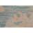 Vegetable Dye Blue Oushak Turkish Rug 3x5
