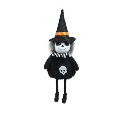Squelette noir suspendu (paquet de 8)
