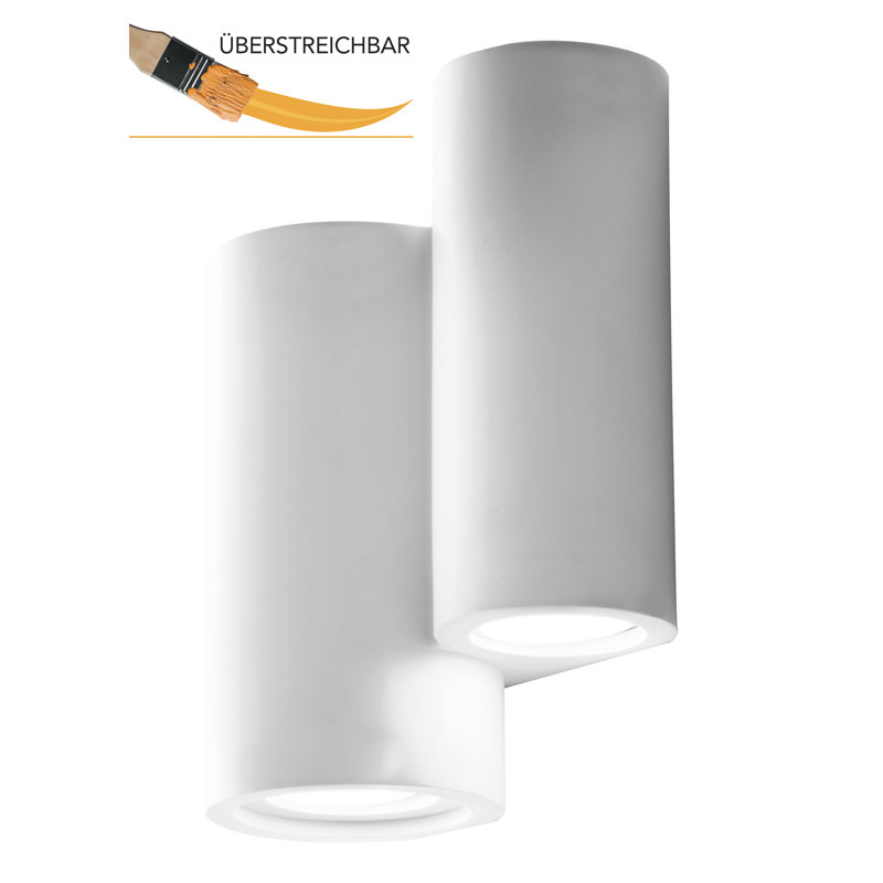 Jaynes Ceramic Flush Mounted Sconce
