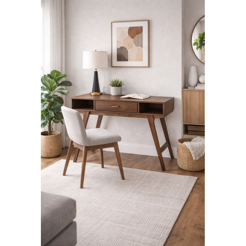 Lorello Solid Wood Base Writing Desk