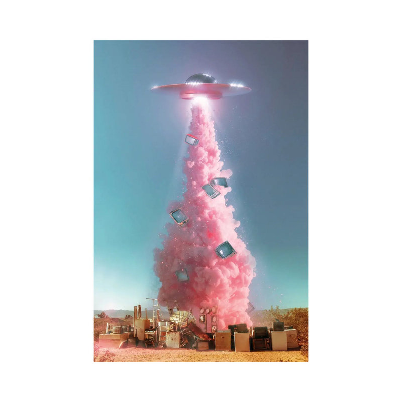 Extraterrestrial Espionage by Jonas Loose - Wrapped Canvas Print, 101.6cm H x 66.04cm W x 1.91cm D