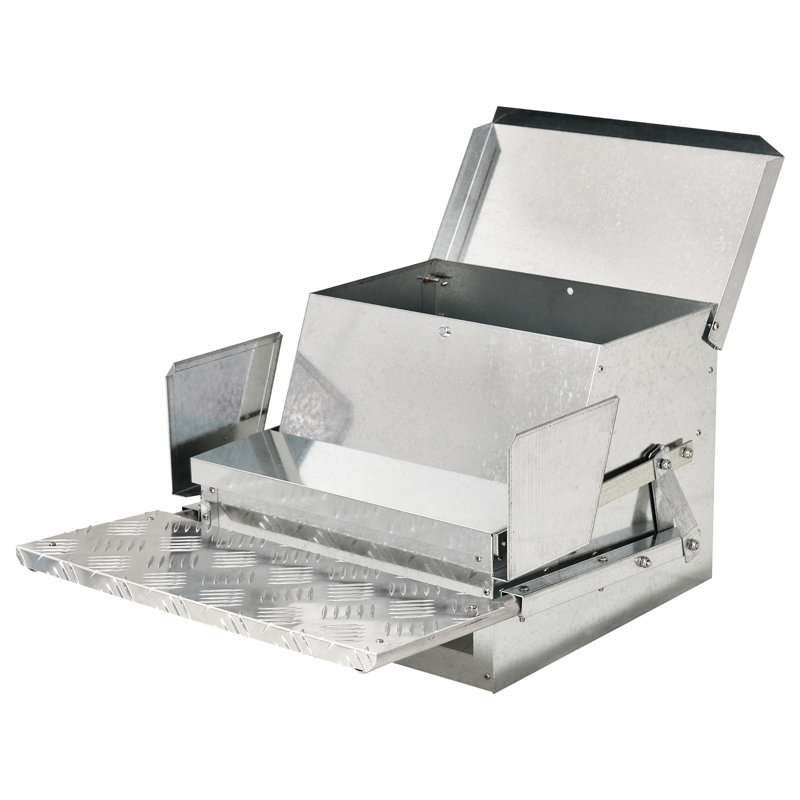 Unité d'alimentation en acier galvanisé et aluminium - capacité de 30 lb, optimise le processus et la mangeoire maintient des conditions optimales