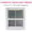 Frigidaire 4 Cu. Ft. Curved Glass Top Display Freezer, 110L Convertible Fridge Freezer with Lockable Glass Door and Castor Wheels, White