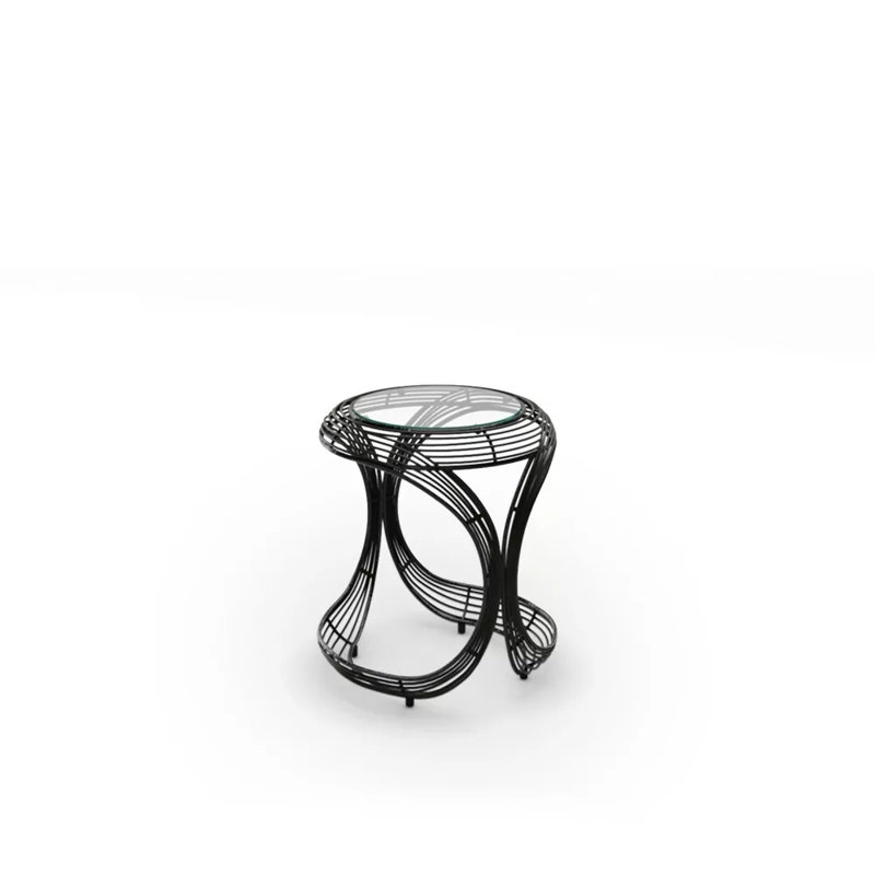 Manolo End Table, Brown