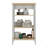 Linen Cabinet Jenne, Four Open Shelves-2059003671