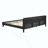 Pine Solid Wood Bed, Stable And Durable, No Box Spring Required
