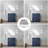 Lafarre 30'' Single Bathroom Vanity with Marble Top with Mirror-113110524-97832500