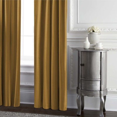 Velvet Room Darkening Curtain Pair