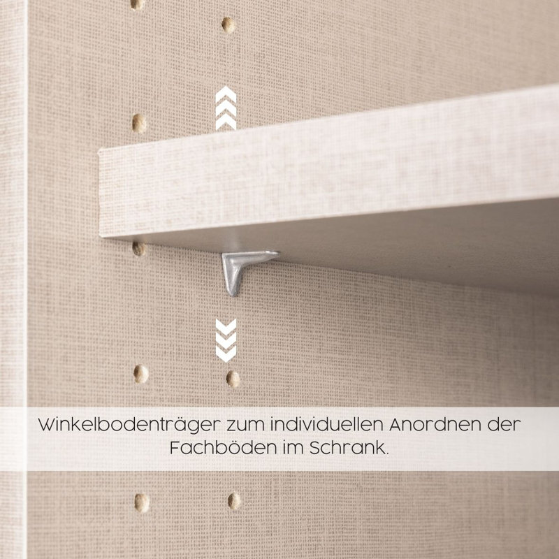 Sejo Metal Closet System Hardware