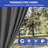 10ft x 12ft  Outdoor Canopy Gazebo, Outdoor Pavilion, Backyard Gazebo with Double Roof Design and Mesh Netting Curtain Suitable for All Seasons 