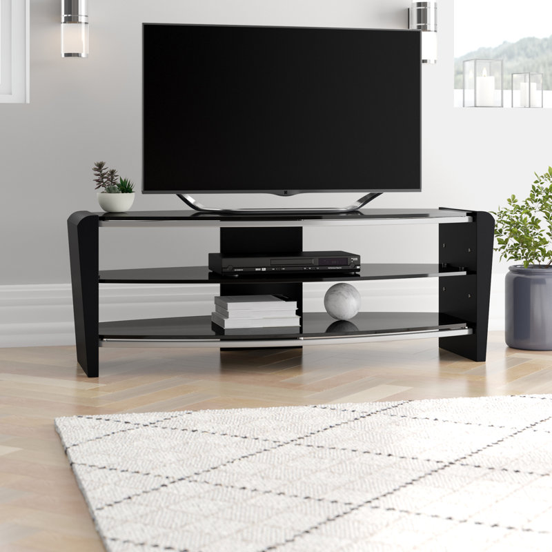 Baily TV Stand for TVs up to 60", Black, 140cm