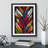 XV1022-4076X Splashed Feathers No.1 Abstract - Single Picture Frame Print-930693115-930693116