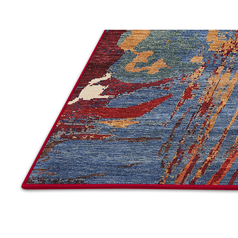 Abstract Indoor Rug, Rectangle 3' x 5'