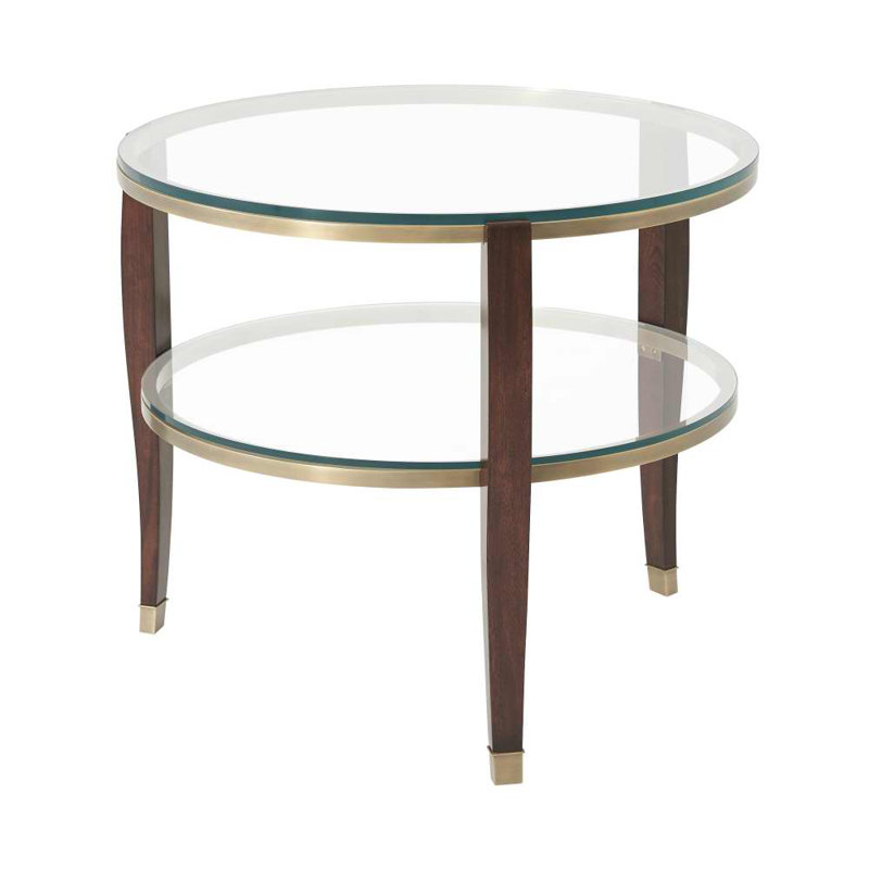 Vanucci Eclectics Glass Top Single Coffee Table