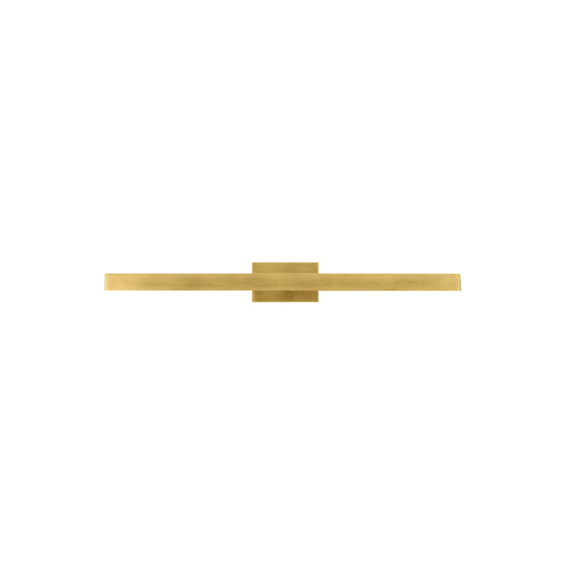 Dessau Dimmable LED Wall Mounted Picture Light, Natural Brass