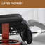 Fauteuil inclinable manuel pivotant, fauteuil inclinable en cuir PU avec repose-pieds pour le salon-968967946