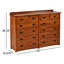 Commode double 12 tiroirs Abbot