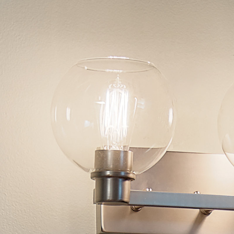Hoover 2 - Light Vanity Light, Brushed Nickel