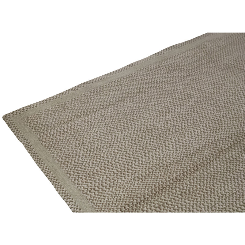 Flatweave Area Rug in Parchment