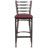 Brixton Hercules Series Ladder Back Metal Restaurant Barstools-49305572-49305574-21223161
