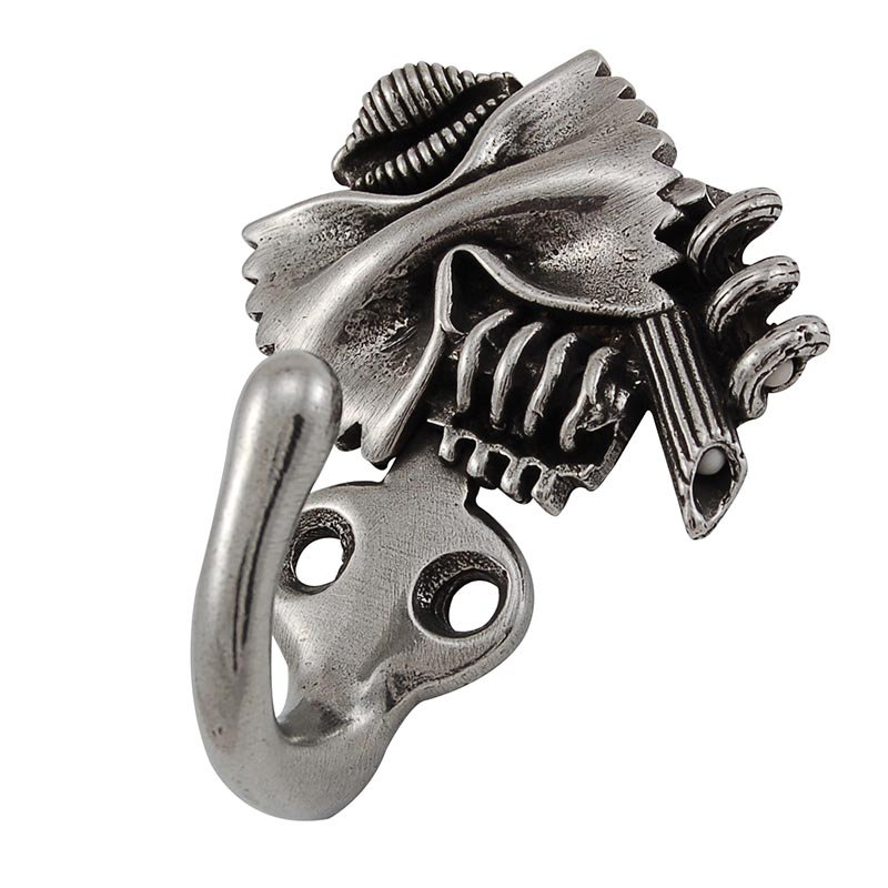 Wall Hook, Vintage Pewter