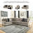 Akef Upholstered L-Shaped Sectional Symmetrical-1480293951
