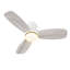 Ventilateur de plafond standard à DEL à 3 pales de 44 po avec télécommande et ensemble d'éclairage inclus-710440047