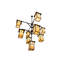 Hyde Park "T" Mission 9 - Light Chandelier