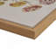 Ensemble de 4 impressions sur toile encadrées Botanical Illustration
