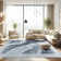 Large Moroccan Area Rug Soft Abstract Farmhouse Rugs For Bedroom Under Dining Table