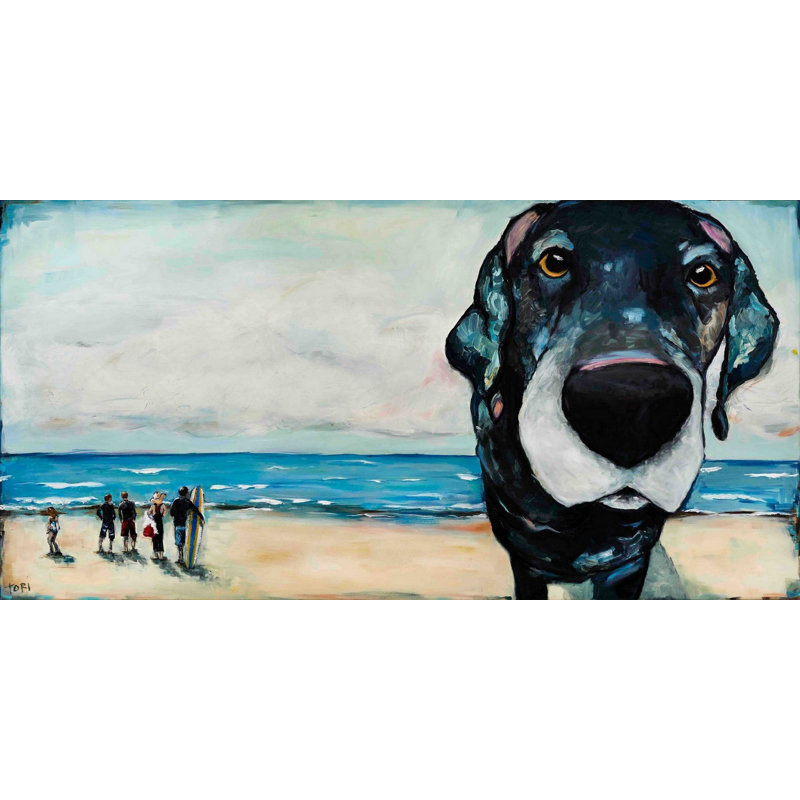 « Macdaddy » de Tori Campisi - reproduction sur toile tendue, H 12 po x l 24 po x 1,5 po