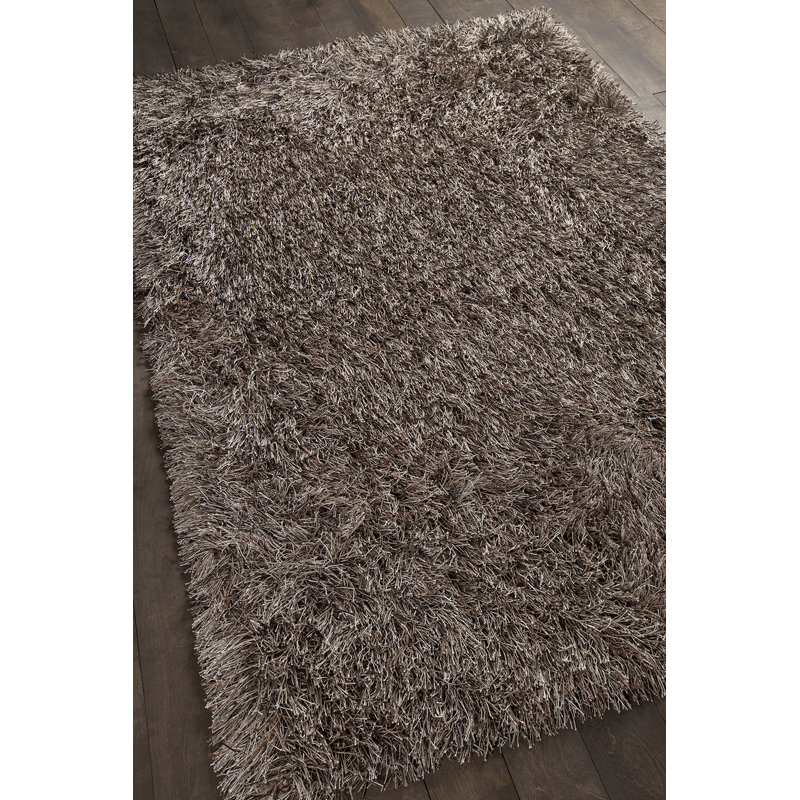 Remer Performance Abstract Indoor Rug, Brown, Rectangle 7'9" x 10'6" 