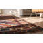 Antique Colorful Tribal Paisley Pattern Caucasian Shirvan Rug