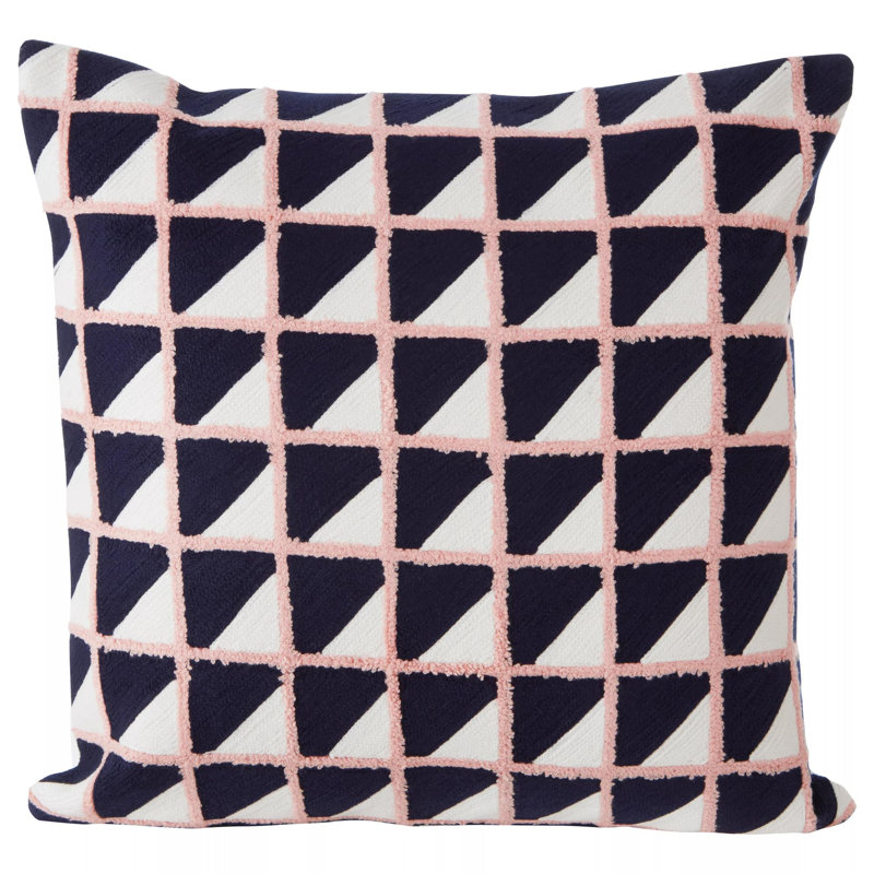 Lance Geometric Square Throw Cushion