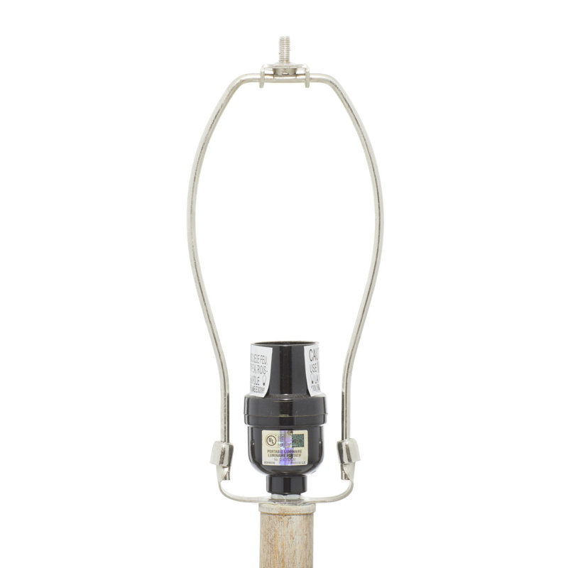 Ensemble de lampes de table Polystone Fleur De Lis Beige