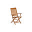 Choteau 4 - Person Wood Patio Dining Set with Rectangular Table , Cushions Included